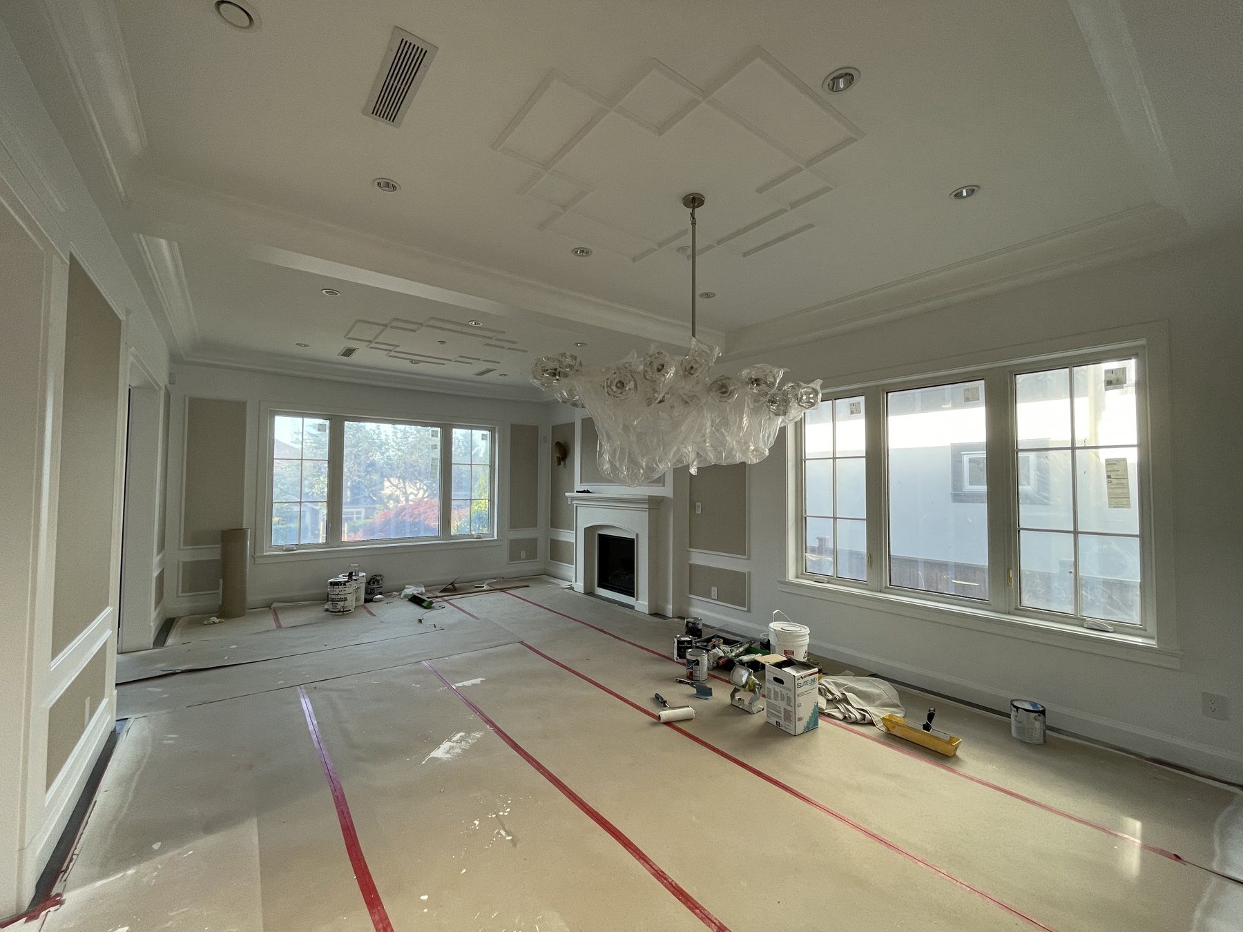 Backcountry Contracting finished interior project, Dunbar, Vancouver